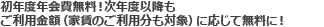 初年度年会費無料!次年度以降もご利用金額(家賃のご利用分も対象)に応じて無料に!